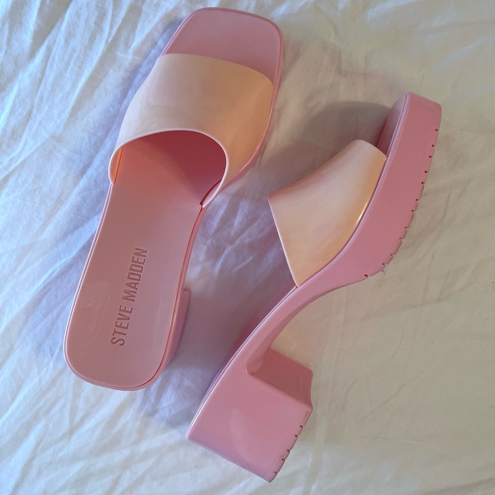 Steve Madden Harlin Pink Sandals